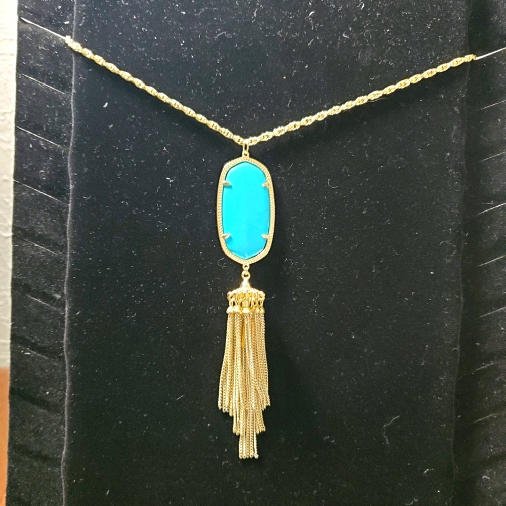 Kendra Scott Rayne Necklace in Turquoise